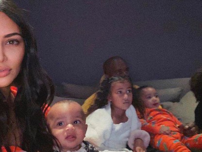 Így telik Kim Kardashianéknél a karantén