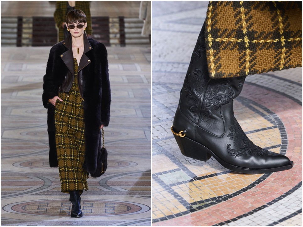 A western stílus Zimmermann kifutóján több mint sikkes