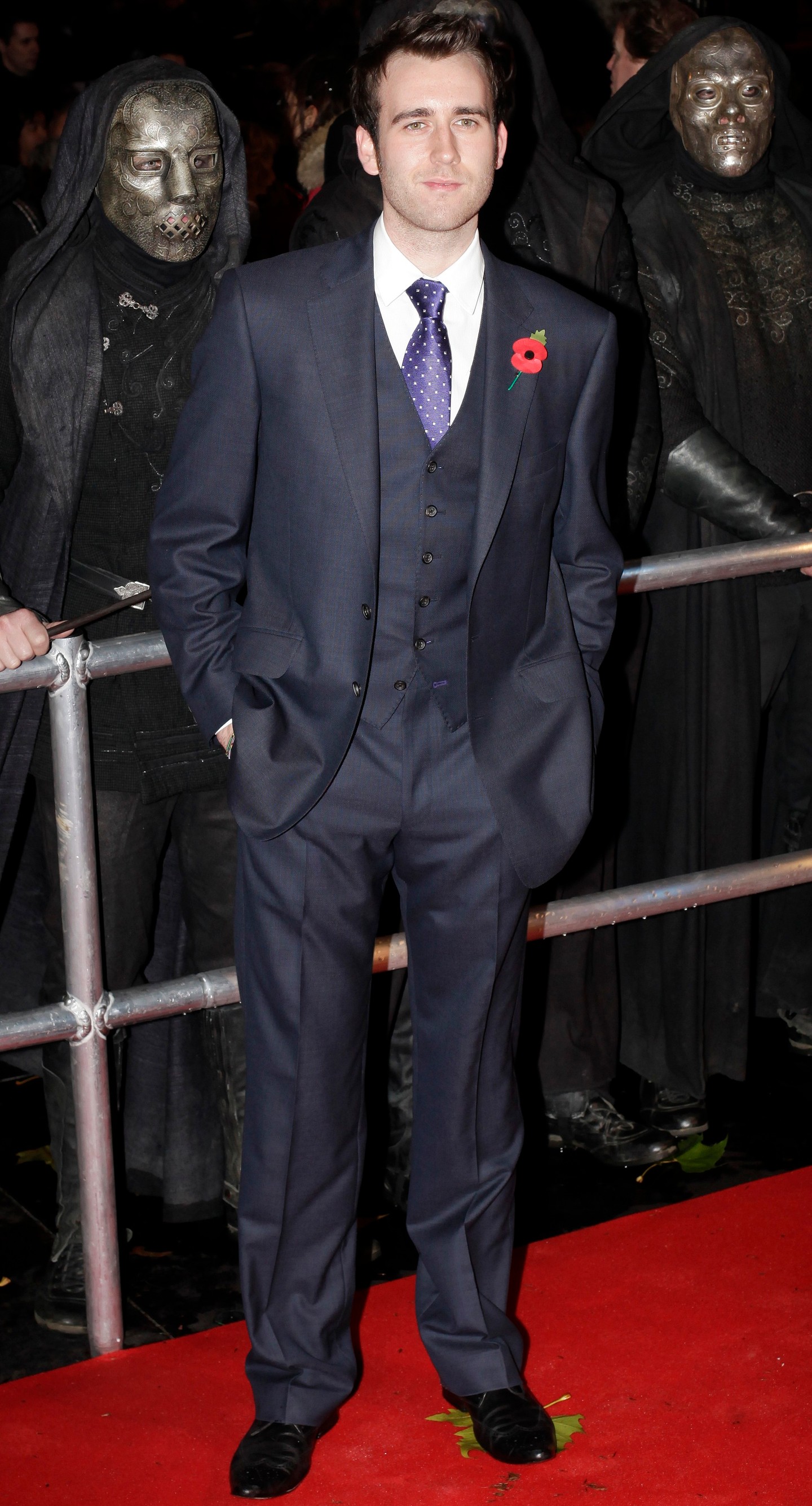 Matthew Lewis 2010-ben a Harry Potter és a Halál ereklyéi 1. premierjén.