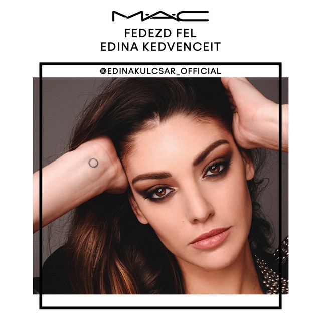 Fedezd fel Kulcsár Edina kedvenc termékeit és készítsd el ezt a gyönyörű szemhangsúlyos sminket