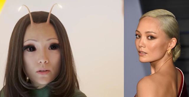 A Galaxis őrzőiből ismert Mantis, a bogárszerű, ember-űrlány nem más, mint Pom Klementieff.