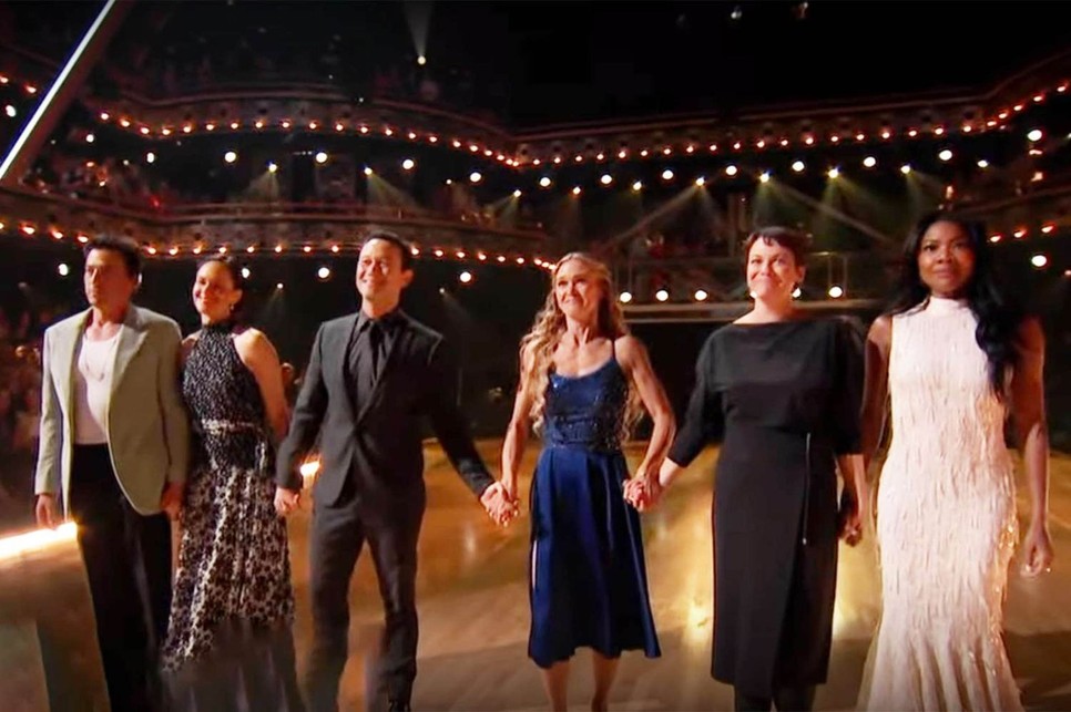 A 10 dolog, amit utálok benned egykori stábja, Andrew Keegan, Susan May Pratt, Joseph Gordon-Levitt, Julia Stiles, Larisa Oleynik és Gabrielle Union a Dancing with the Stars-ban nemrég