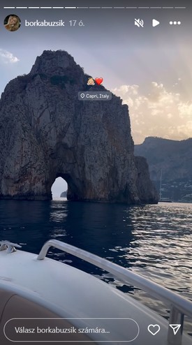 Csodaszép helyen romantikázik Szoboszlai Dominik és Buzsik Borka