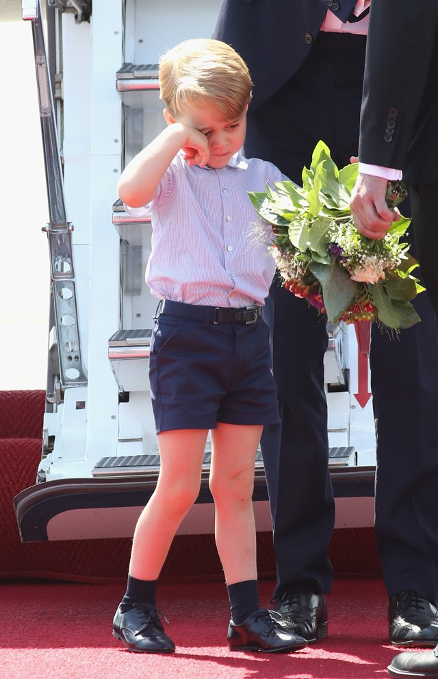 Ez az 5 kép bebizonyítja, hogy György herceg annyira nem érezte a tegnapi kirándulást