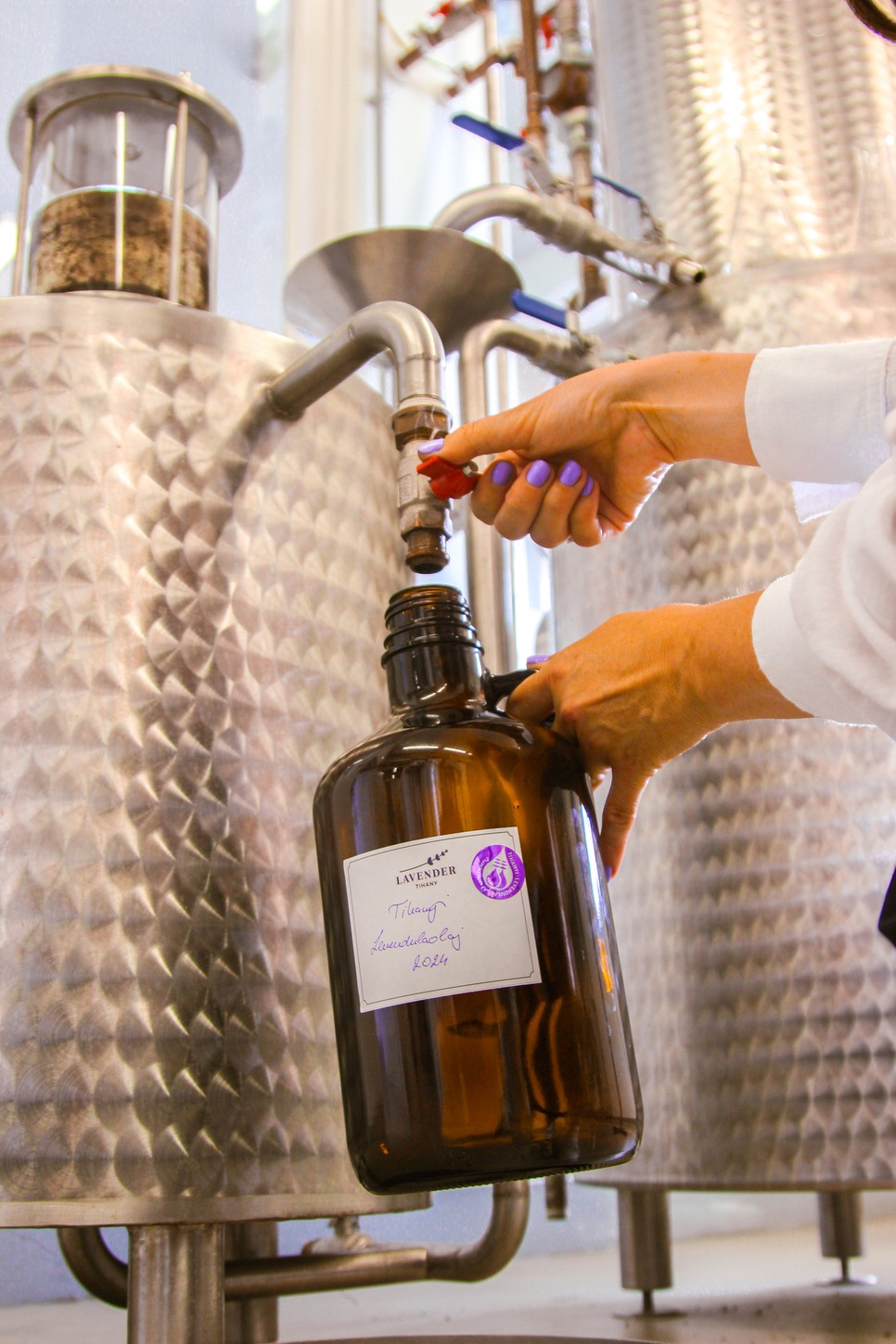 A levendulatermékek fejlesztése során Eszter és csapata végtelen kísérletet végzett, mire megtalálta a tökéletes receptúrákat
