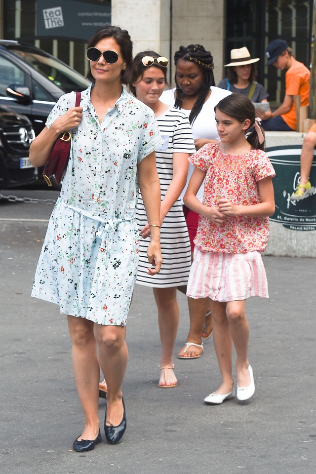 Katie Holmes és 12 éves kislánya olyanok, mintha ikrek lennének