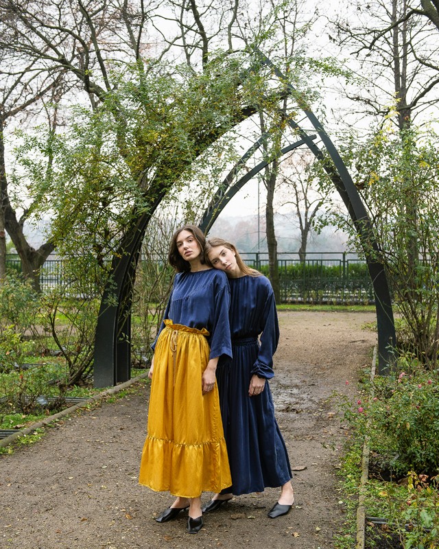 Vetlényi Alma divattervező a természet megőrzésére szólít fel fenntartható Bauhaus kollekciójával