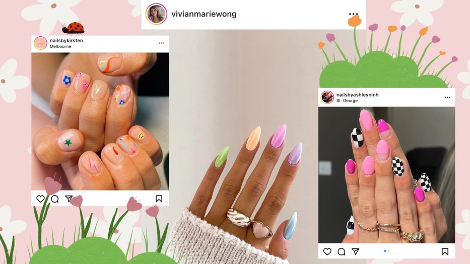Ezek a tavaszi köröm minták azok, amiknek nem lehet ellenállni