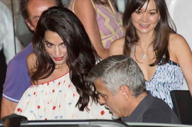 Amal Clooney George Clooney randi