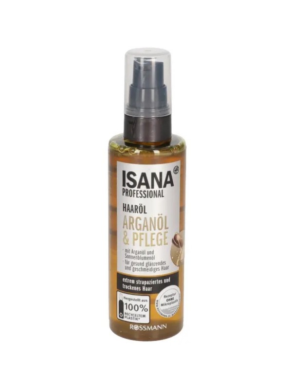 Argán- És Napraforgóolajból hajolaj ISANA HAIR 1529 Ft/100 ml (15,29 Ft/1 ml)