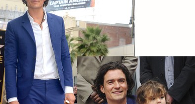 Napi cuki: Orlando Bloom Flynnel közösen veszi át hollywoodi csillagját