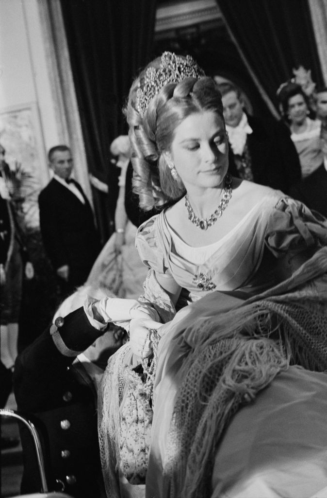 Grácia hercegné egy 1966-os monacói bálban