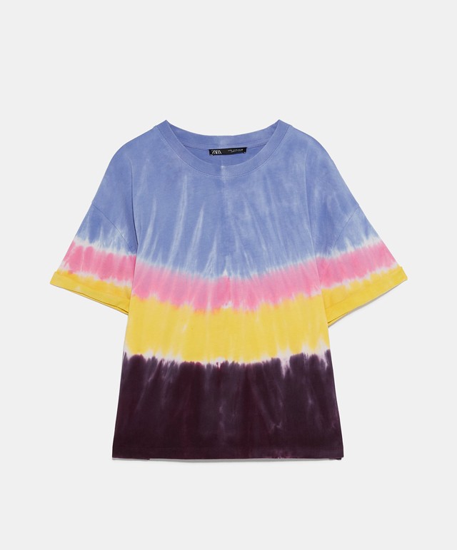 Batikolt póló ZARA 5595 Ft