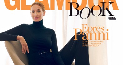 Megjelent az első GLAMOUR Book, címlapon Epres Panni