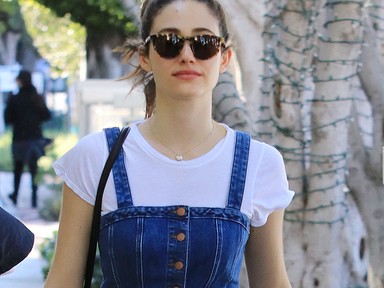 Emmy Rossum hiperszuper szettjét 10 000 Ft-ból lekoppinthatod!