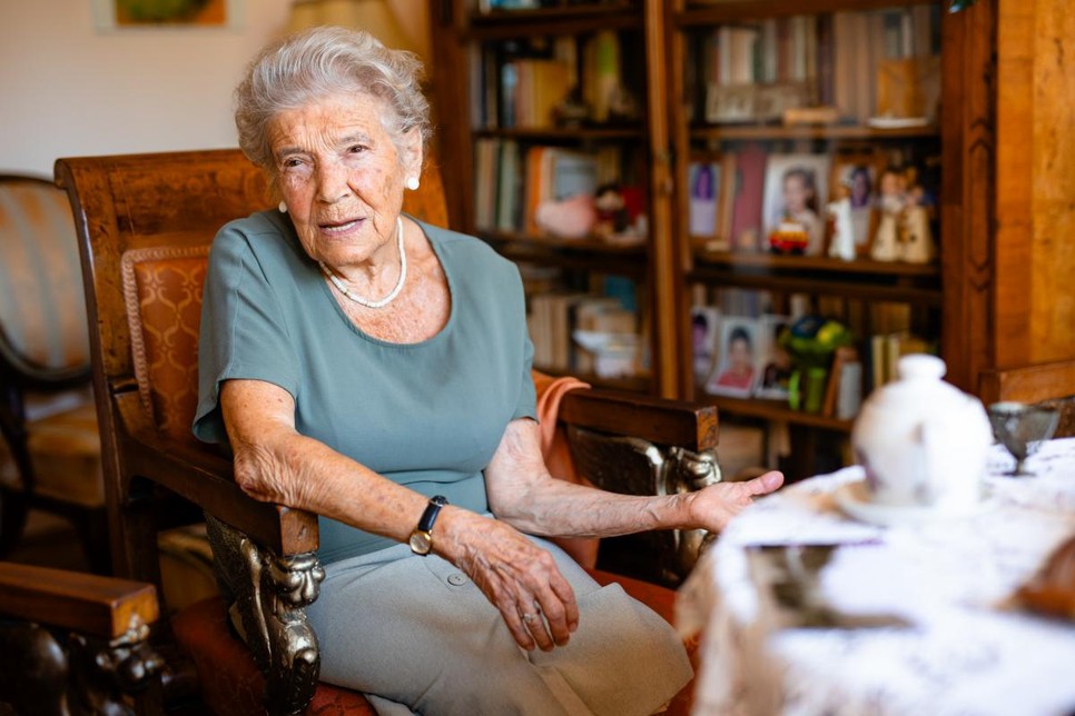 Sinay Gáborné kiemelten fontosnak tartotta az őszinteséget, a tiszteletet és a közös célokat.