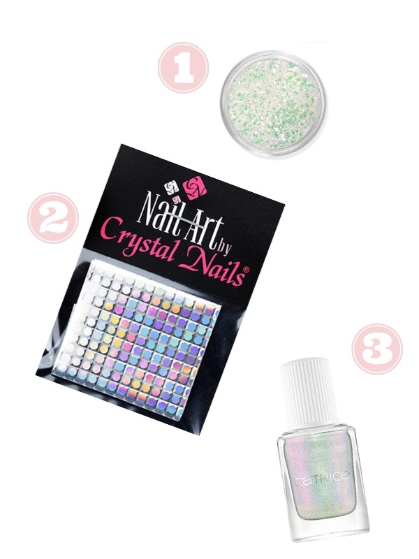 1. Mermaid Glitter Powder sellőpor (03) MOYRA 715 Ft 2. Xtreme transzferfólia (Holo Dot) CRYSTAL NAILS 560 Ft 2. Metaface körömlakk (C01) CATRICE 1399 Ft
