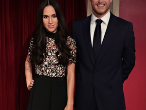 Harry herceg és Meghan Markle már viaszbábuként sem állhatnak a királyi család tagjai mellett