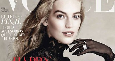 Axente Vanessa 10. alkalommal a Vogue címlapján!