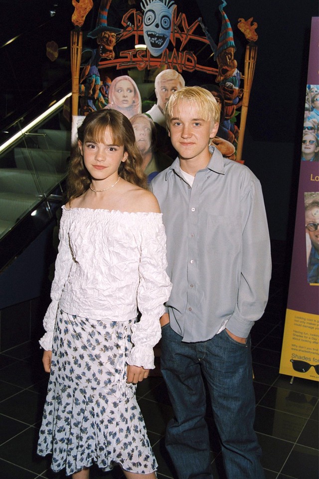 Emma Watson Tom Felton Harry Potter