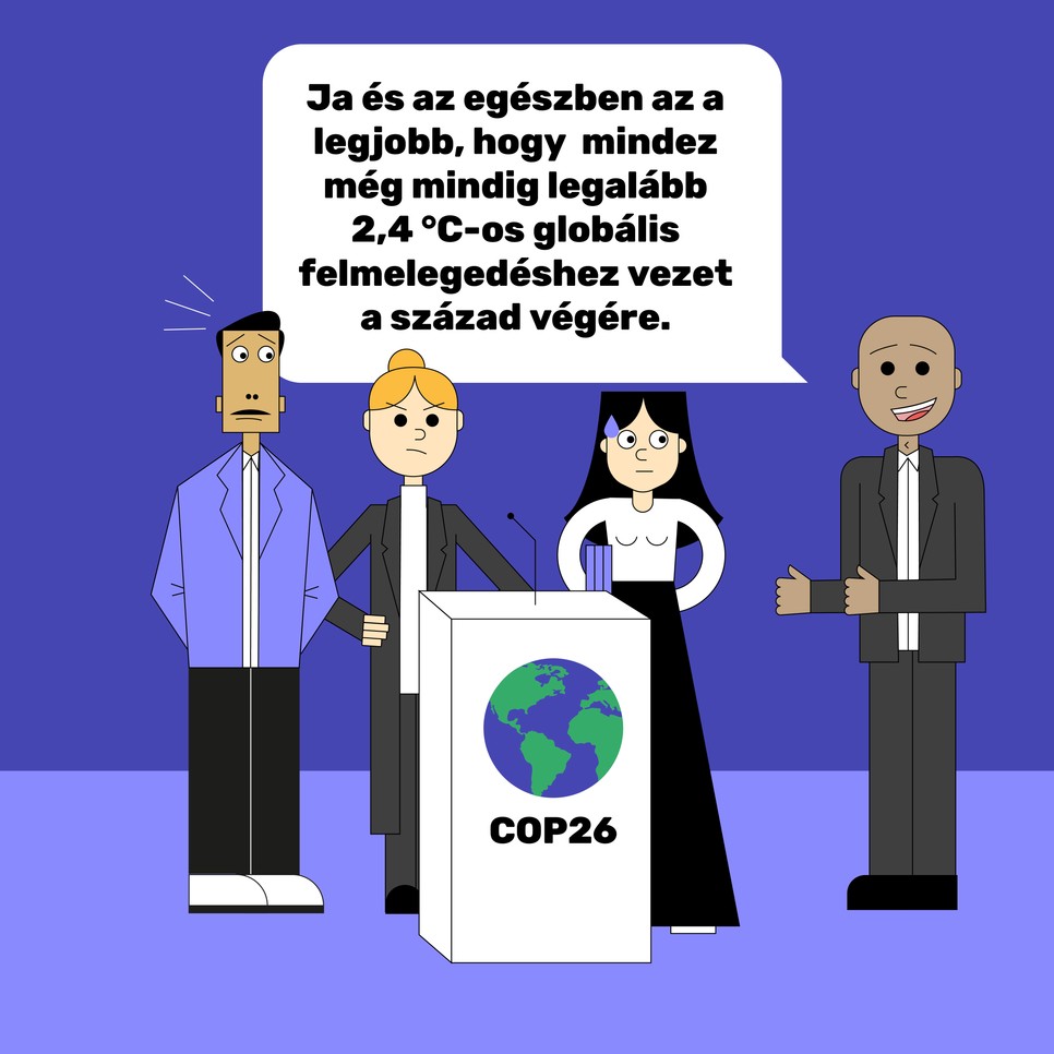 Életben maradt a 1,5 °C reménye: COP26 értékelő
