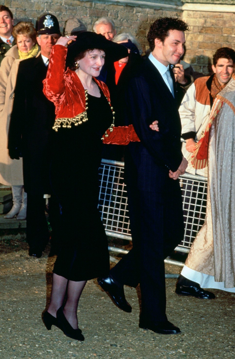 Marina Ogilvy menyasszonyi ruhája első látásra igen meghökkentő