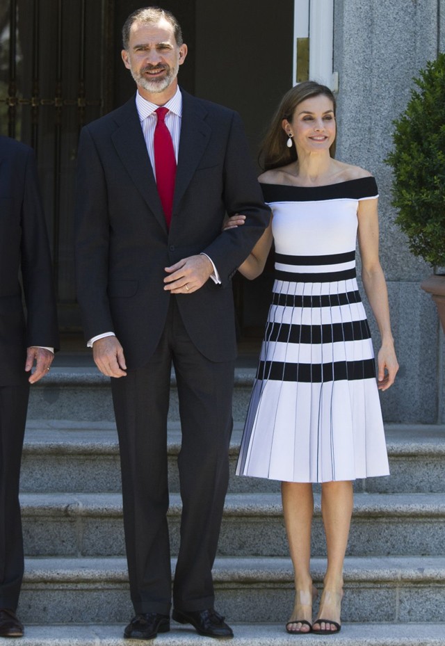 Letícia királyné és Fülöp spanyol király