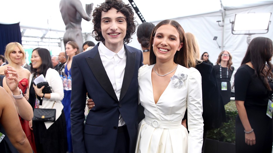 Millie Bobby Brown nem ájult el élete első csókjától Finn Wolfharddal, de elmondása szerint a helyzet azóta sem javult | Fotó: Rich Fury