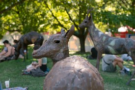 A látogatók is szeretik, mikor izgalmas dekorációkkal találkoznak