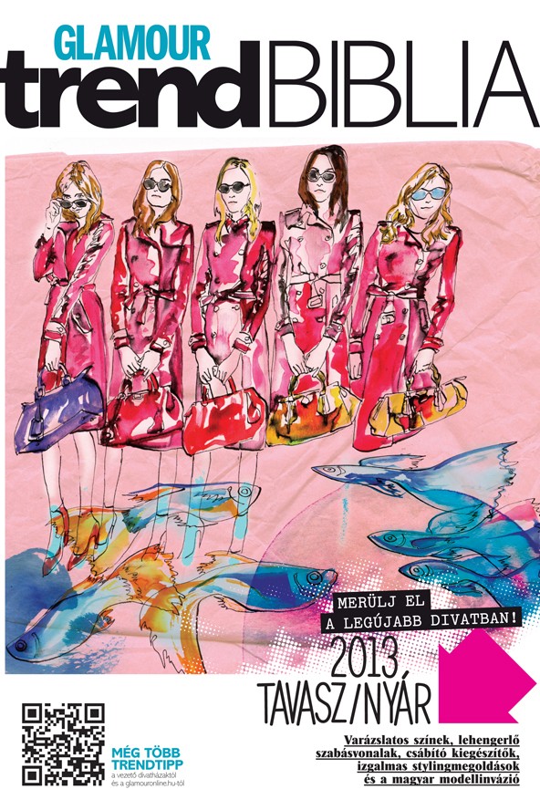 Itt az új GLAMOUR, Trendbiblia melléklettel!