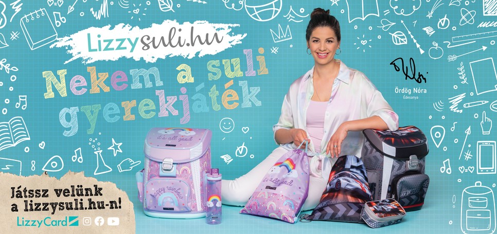 Ördög Nóri beleszeretett a Lizzysuli termékeibe