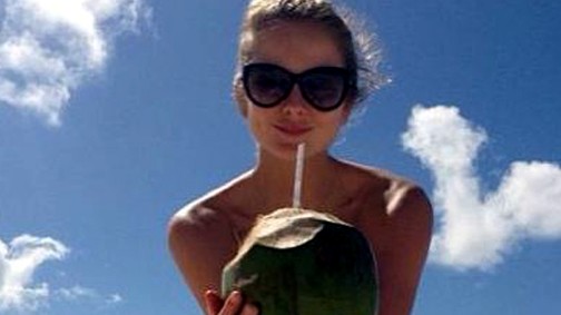 Mihalik Enikő a Karib-szigeteken telel