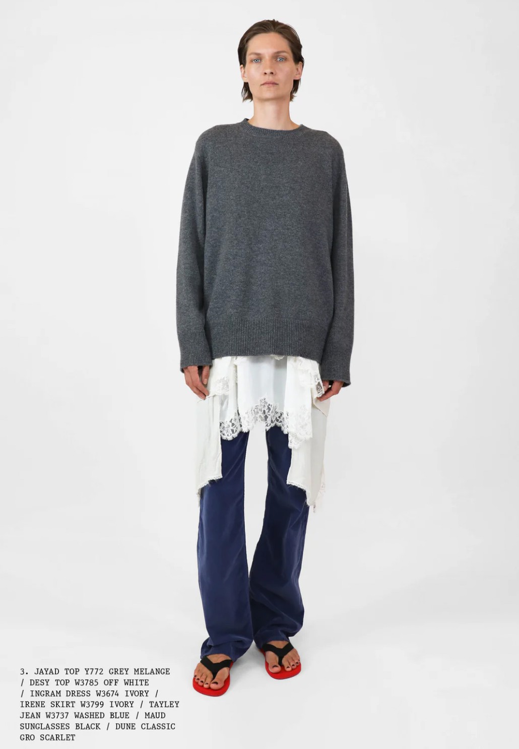 Nadrág és szoknya The Row 2025 tavasz-nyár