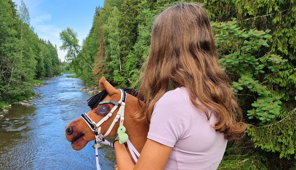 A hobbilovaglás a lovaglás egy kreatív, plüss lovakat használó formája, amely közös játékként indult, de mára nemzetközi versenysporttá vált, és világszerte egyre nagyobb közösséget vonz. A hazai szcéna egyik kiemelkedő sportolója Négyes Míra.