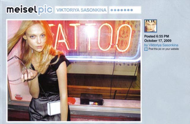 Twitter divatanyag az olasz Vogue magazinban