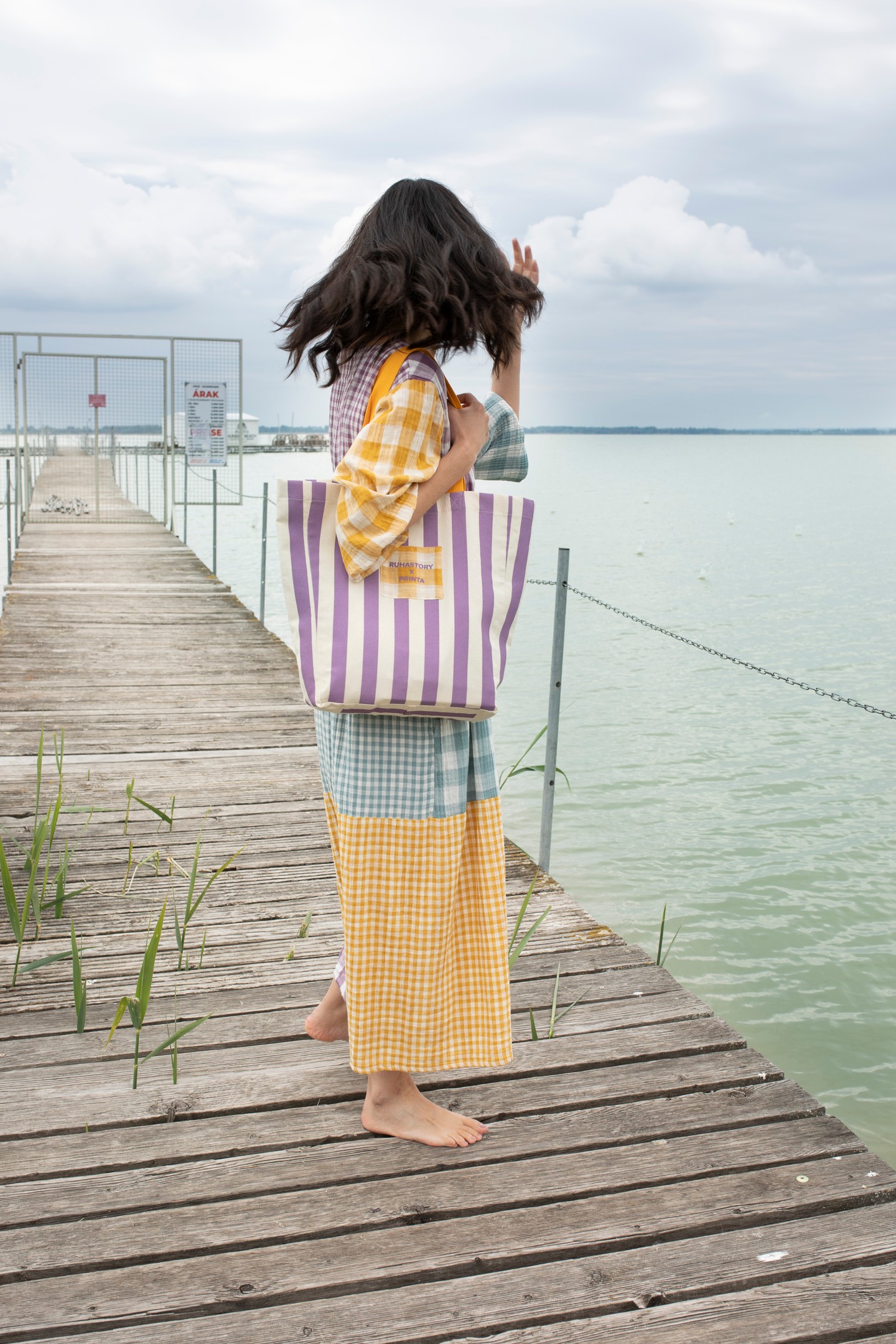 Printa öltözék a Ruhastory kollekcióban Fotó: Korn Beatrix