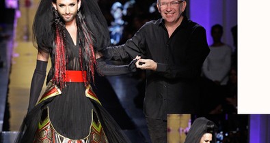Conchita Wurst Jean Paul Gaultier sztármodellje