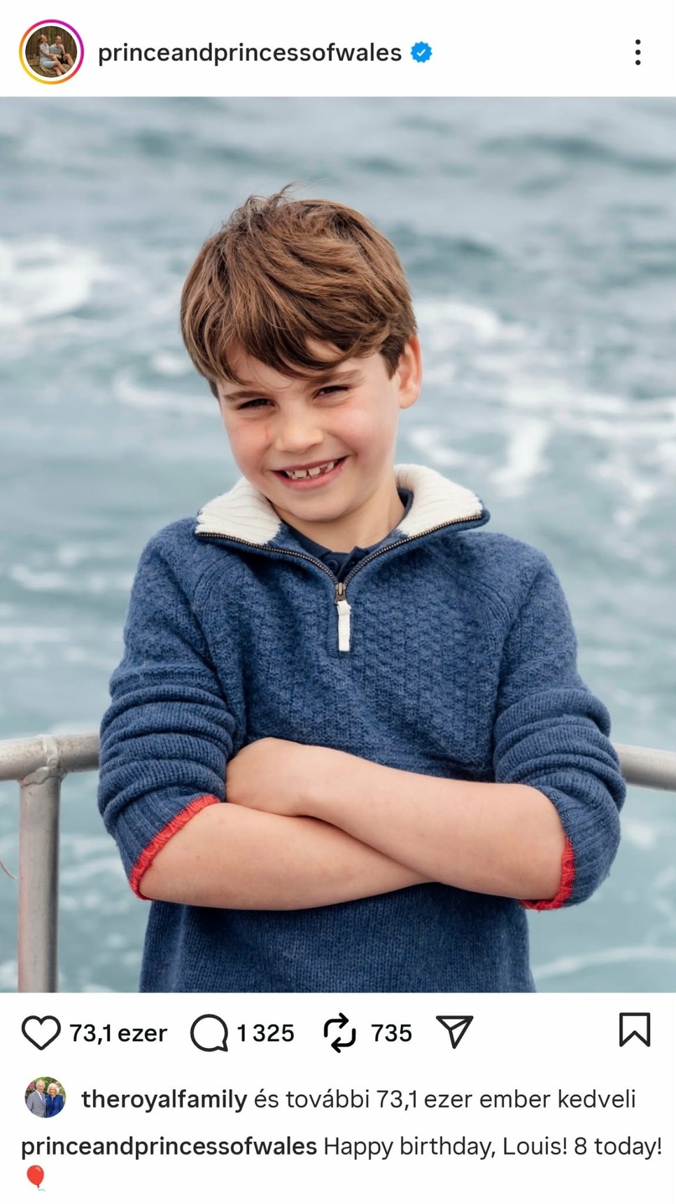 Lajos herceg új portréja