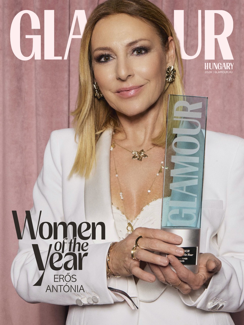 Erős Antónia lett 2026-ban Az év ikonja a GLAMOUR Women of the Year gálán