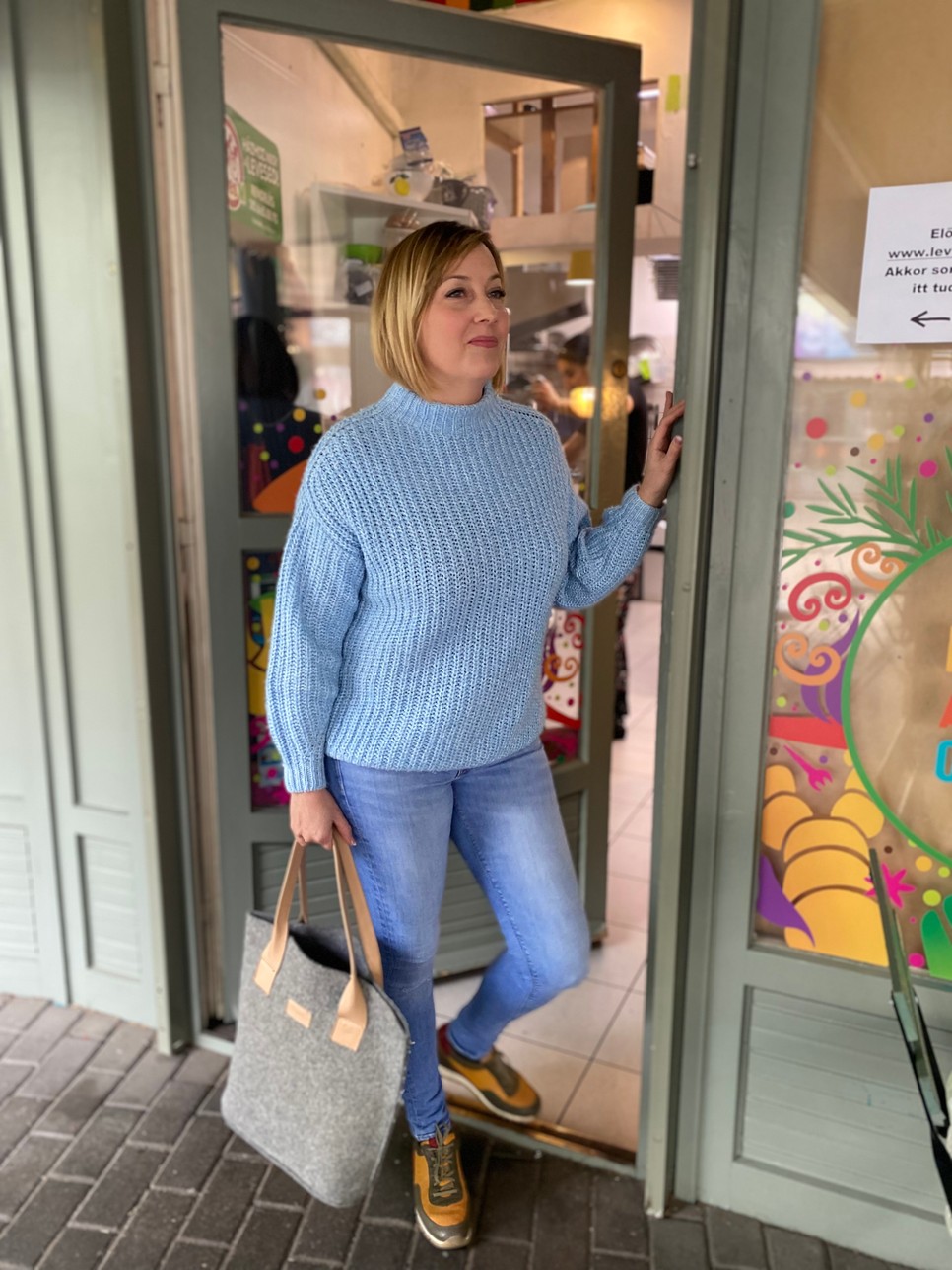 Kovács Marina a Leves'm Levesbár tulajdonosa 