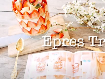 Így készítsd el az epres triflet, Muszula Timi egyik kedvenc desszertjét