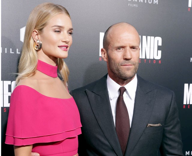 Rosie Huntington-Whiteley és Jason Statham