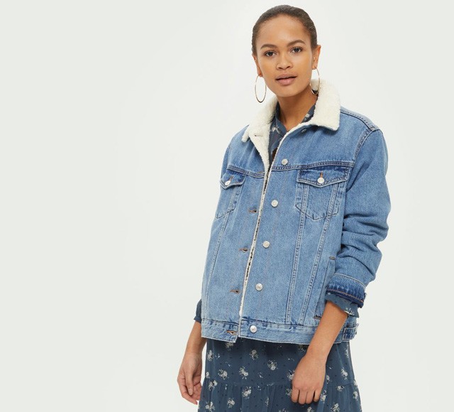 Farmerkabát a Topshop kínálatában