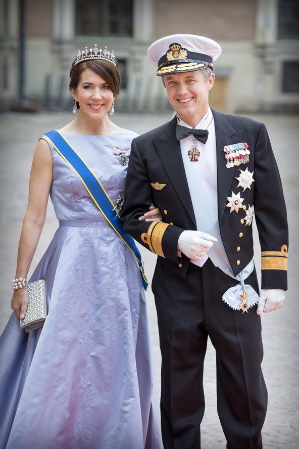 Mary hercegnő és Frederik herceg, Dánia trónörökesei.