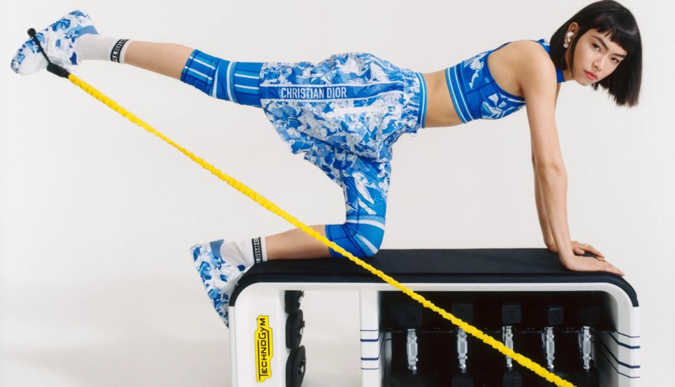A Christian Dior és a Technogym közös kollekciója az igazi fineszrajongók számára készült