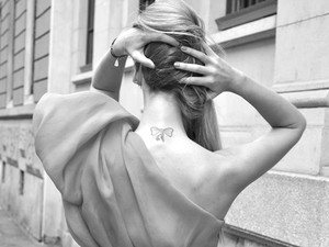 Édes tetoválások egy nagyon menő csajtól