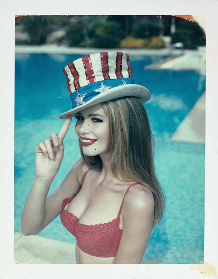 „Miss America” – Claudia Schiffer, Saint Tropez, 1994