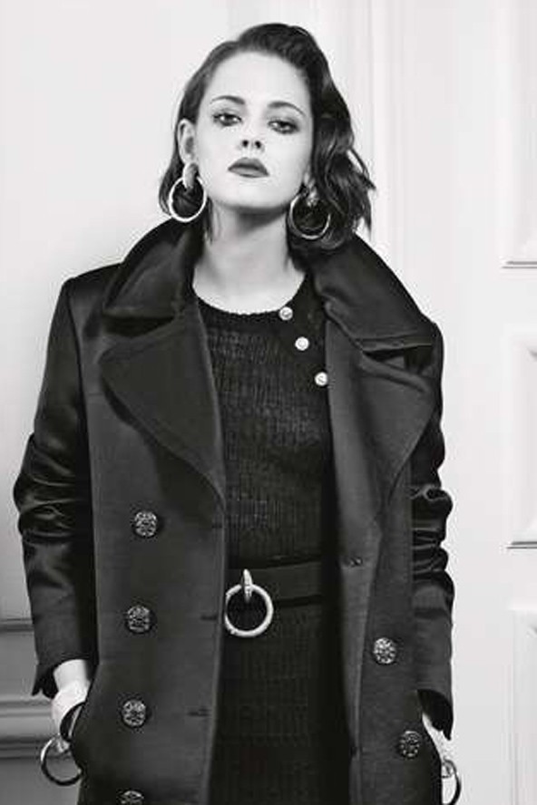 kristen stewart, alkonyat, karl lagerfeld, chanel, kampány, pikáns, villantás