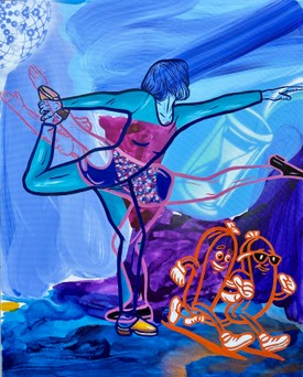 Soós Nóra kiállítása a Képező Galériában látható