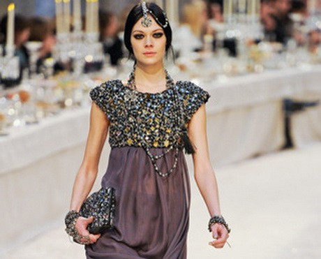 A Chanel elő őszi kollekciójának bemutatóján!